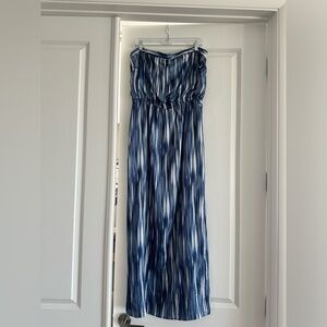 White House Black Market Strapless Maxi Dress, size L